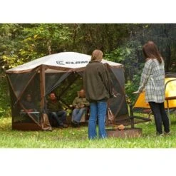 CLAM Quick-Set Escape 11.5' X 11.5' Portable Pop-Up Camping Outdoor Gazebo Screen Tent Canopy Shelter & Carry Bag With 3 Wind & Sun Panels Accessory 8 CLAM Quick-Set Escape 11.5' X 11.5' Portable Pop-Up Camping Outdoor Gazebo Screen Tent Canopy Shelter & Carry Bag With 3 Wind & Sun Panels Accessory -Sunnydaze Decor Store GUEST 522c0278 32c0 46cd a6f4 3bd97be79a5e 1