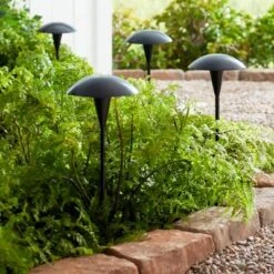 John Timberland Grant 18" High Black LED Mushroom Path Lights Set Of 2 12 John Timberland Grant 18" High Black LED Mushroom Path Lights Set Of 2 -Sunnydaze Decor Store GUEST 52f1ac22 1546 496e a478 83c650835c16
