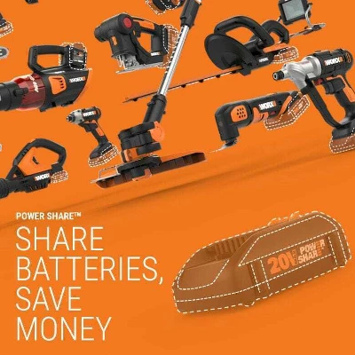 Worx Nitro WG385.9 40V Power Share 16" Cordless Chainsaw With Brushless Motor (Tool Only) 3 Worx Nitro WG385.9 40V Power Share 16" Cordless Chainsaw With Brushless Motor (Tool Only) - Image 3