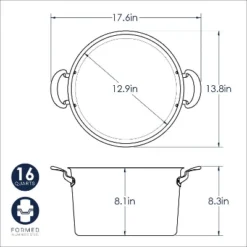 Nordic Ware 16 Quart Open Stock Pot