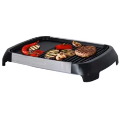Brentwood Select TS-641 1200 Watt Electric Indoor Grill & Griddle In Stainless Steel 10 Brentwood Select TS-641 1200 Watt Electric Indoor Grill & Griddle In Stainless Steel -Sunnydaze Decor Store GUEST 56e5bac7 2b41 428e 8380 8d426f56c01c
