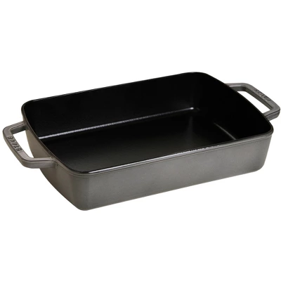 STAUB Cast Iron 12-inch X 8-inch Roasting Pan 6 STAUB Cast Iron 12-inch X 8-inch Roasting Pan - Image 6