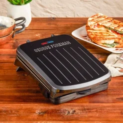 George Foreman 2 Serving Classic Plate Electric Grill & Panini Press - Black - GRS040BZ 10 George Foreman 2 Serving Classic Plate Electric Grill & Panini Press - Black - GRS040BZ -Sunnydaze Decor Store GUEST 578132e5 cccd 45f1 bbaa b2f4a16a3cce