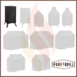 Pure Grill 40-inch Smoker BBQ Grill Cover For Electric Vertical Smokers, Universal Fit Cover - 24" X 17" X 38" 11 Pure Grill 40-inch Smoker BBQ Grill Cover For Electric Vertical Smokers, Universal Fit Cover - 24" X 17" X 38" -Sunnydaze Decor Store GUEST 57d7d717 cd6d 413f b6cb c6b7bde53f5d
