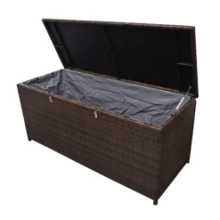 Oakland Living 113gal Outdoor Patio Storage Box -Sunnydaze Decor Store GUEST 5813aa43 1200 4d1c b36d d0210d2abc99