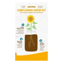 Back To The Roots Organic Sunflower Grow Kit -Sunnydaze Decor Store GUEST 584210ed a580 45ec 81ff 36609b680b78