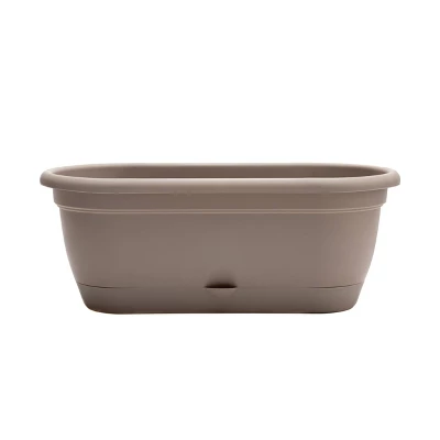 Bloem 18" Wide Rectangular Lucca Window Box Planter 4 Bloem 18" Wide Rectangular Lucca Window Box Planter - Image 4