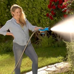 Bernini Easy Grip Hose Nozzle - Blue -Sunnydaze Decor Store GUEST 5bbe3d0e 9ebf 438f 8b86 bbb8f6ef7e9a