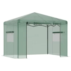 OutsunnyPortable Pop-up Walk-in Greenhouse With Roll-up Door 19 OutsunnyPortable Pop-up Walk-in Greenhouse With Roll-up Door -Sunnydaze Decor Store GUEST 5bc8b24a c977 4eba 9218 c086e7a20b73