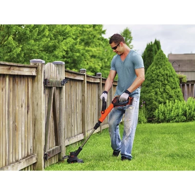 Black & Decker LST522 20V MAX Lithium-Ion 2-Speed 12 In. Cordless String Trimmer/Edger Kit (2.5 Ah) 11 Black & Decker LST522 20V MAX Lithium-Ion 2-Speed 12 In. Cordless String Trimmer/Edger Kit (2.5 Ah) - Image 11