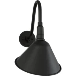 Franklin Iron Works Neihart Rustic Farmhouse Outdoor Barn Light Fixture Black Curving Gooseneck 18" For Post Exterior Barn Deck House Porch Yard Patio 10 Franklin Iron Works Neihart Rustic Farmhouse Outdoor Barn Light Fixture Black Curving Gooseneck 18" For Post Exterior Barn Deck House Porch Yard Patio -Sunnydaze Decor Store GUEST 5c3630da 517e 4a46 b495 149a4114cec1