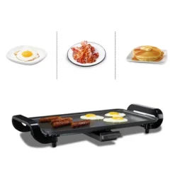 Kenmore Non-Stick Electric Griddle With Removable Drip Tray, 10"x18" -Sunnydaze Decor Store GUEST 5c6dc120 b580 41cc 961e 99ed97a5b206