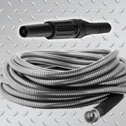 Bionic Steel 25 Foot 304 Stainless Steel Metal Garden Hose 5 Bionic Steel 25 Foot 304 Stainless Steel Metal Garden Hose -Sunnydaze Decor Store GUEST 5d128e6b 9a10 48b0 801b 59c625db9b32