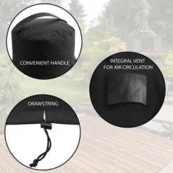 Pure Grill 27-Inch Ceramic Grill Cover For All Large Kamado Charcoal BBQ Grill Brands, Universal Fit Cover - 35" Dia X 45" H 8 Pure Grill 27-Inch Ceramic Grill Cover For All Large Kamado Charcoal BBQ Grill Brands, Universal Fit Cover - 35" Dia X 45" H -Sunnydaze Decor Store GUEST 617e9074 72b6 4a5c ae70 0c8330c28a3c