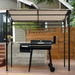 Costway 7'x4.5' Grill Gazebo Outdoor Patio Garden BBQ Canopy Shelter Storage Hook 13 Costway 7'x4.5' Grill Gazebo Outdoor Patio Garden BBQ Canopy Shelter Storage Hook -Sunnydaze Decor Store GUEST 62f052cb 3470 45cb a162 b486a8d2c66c