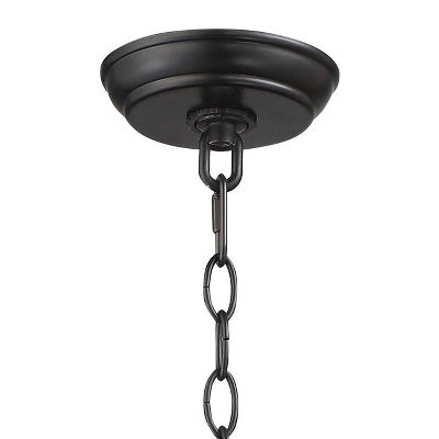 Franklin Iron Works Rockford Rustic Outdoor Hanging Light Black Iron 17" Clear Beveled Glass For Post Exterior Barn Deck House Porch Yard Patio Home 4 Franklin Iron Works Rockford Rustic Outdoor Hanging Light Black Iron 17" Clear Beveled Glass For Post Exterior Barn Deck House Porch Yard Patio Home - Image 4