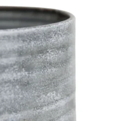 White Metal Planter - Foreside Home & Garden