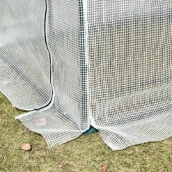 Outsunny 7' X 3' X 7' Outdoor Walk-In Greenhouse, Plant Nursery With Roll-up Windows, PE Cover, And 3 Wire Shelves -Sunnydaze Decor Store GUEST 6506e83f ccbe 42b9 96ef 8e2ee5228750