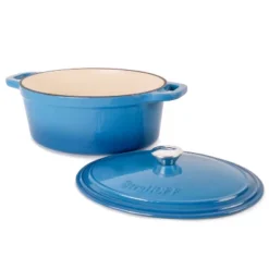 BergHOFF Neo 8Qt. Cast Iron Oval Dutch Oven, Matching Lid -Sunnydaze Decor Store GUEST 66a75431 ef39 4b5f b862 6ed7b8937855