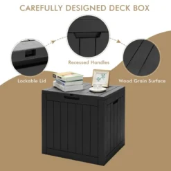 Costway 30 Gallon Deck Box Storage Container Seating Tools Organization Deliveries 16 Costway 30 Gallon Deck Box Storage Container Seating Tools Organization Deliveries -Sunnydaze Decor Store GUEST 66b7d354 463f 4b69 9a54 7d467fb603e9