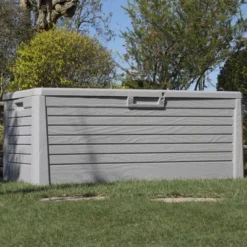 Toomax Florida UV Resistant Lockable Deck Storage Box Bench For Outdoor Pool Patio Garden Furniture & Indoor Toy Bin Container, 145 Gallon (Warm Grey) 9 Toomax Florida UV Resistant Lockable Deck Storage Box Bench For Outdoor Pool Patio Garden Furniture & Indoor Toy Bin Container, 145 Gallon (Warm Grey) -Sunnydaze Decor Store GUEST 677435ee 6f96 47d0 9258 127163dc5efb