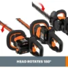 Worx WG284.9 40V Power Share 24" Cordless Hedge Trimmer (Tool Only)