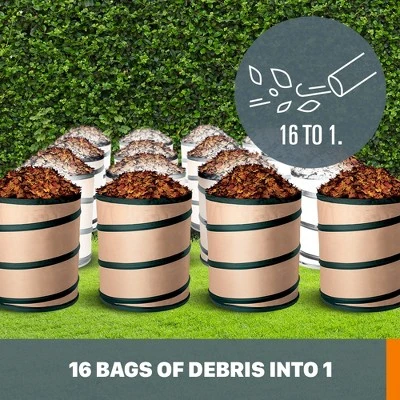 Worx WG512 TRIVAC 12-Amp Electric 3-IN-1 Blower / Mulcher / Yard Vacuum With Leaf Collection System 3 Worx WG512 TRIVAC 12-Amp Electric 3-IN-1 Blower / Mulcher / Yard Vacuum With Leaf Collection System - Image 3