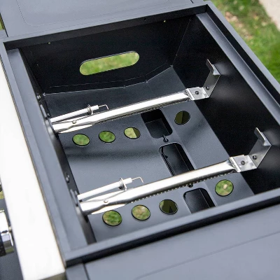 Captiva Designs E02GR010 2-Burner Propane Gas Flat Top Grill And Griddle - Black 8 Captiva Designs E02GR010 2-Burner Propane Gas Flat Top Grill And Griddle - Black - Image 8