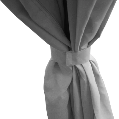 Outsunny 13' X 10' Patio Gazebo Outdoor Canopy Shelter With Sidewalls, Double Vented Roof, Steel Frame For Garden, Lawn, Backyard And Deck 4 Outsunny 13' X 10' Patio Gazebo Outdoor Canopy Shelter With Sidewalls, Double Vented Roof, Steel Frame For Garden, Lawn, Backyard And Deck - Image 4