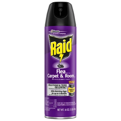 Raid Flea Killer Plus Carpet & Room Spray - 16oz 2 Raid Flea Killer Plus Carpet & Room Spray - 16oz - Image 2