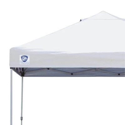 Z-Shade 10 X 10 Foot Straight Leg Outdoor Pop Up Canopy Tent With 3 Adjustable Heights And Z-Shade Heavy Duty Wrap Around Leg Weight Bags, White 4 Z-Shade 10 X 10 Foot Straight Leg Outdoor Pop Up Canopy Tent With 3 Adjustable Heights And Z-Shade Heavy Duty Wrap Around Leg Weight Bags, White - Image 4
