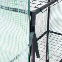 Sunnydaze Decor Sunnydaze Outdoor Portable Tiered Growing Rack Deluxe Walk-In Greenhouse With Roll-Up Door - 4 Shelves - Green -Sunnydaze Decor Store GUEST 6a5bdb19 df76 4b60 bbcd 0b892324dad8