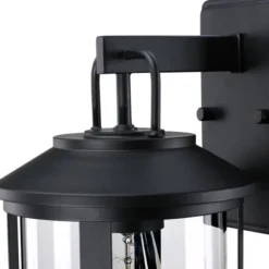 Glass Outdoor Wall Light Black - Wellfor 8 Glass Outdoor Wall Light Black - Wellfor -Sunnydaze Decor Store GUEST 6a8b661e 55d4 472f a9a6 528b067c2810