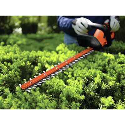 Black & Decker 20V MAX Cordless Lithium-Ion 22" Dual Action Hedge Trimmer (Tool Only) 8 Black & Decker 20V MAX Cordless Lithium-Ion 22" Dual Action Hedge Trimmer (Tool Only) - Image 8
