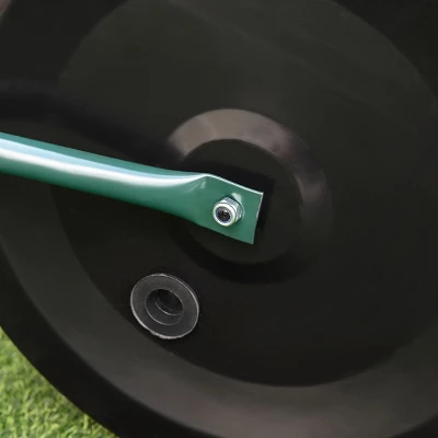 Costway 16"x 20" Heavy Duty Push Tow Lawn Roller Roller 9 Costway 16"x 20" Heavy Duty Push Tow Lawn Roller Roller - Image 9