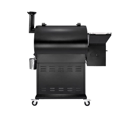 Z GRILLS ZPG-700D3 8 N 1 Wood Pellet Portable Stainless Steel Grill Smoker For Outdoor BBQ Cooking W/ Digital Temperature Control & Grill Cover 4 Z GRILLS ZPG-700D3 8 N 1 Wood Pellet Portable Stainless Steel Grill Smoker For Outdoor BBQ Cooking W/ Digital Temperature Control & Grill Cover - Image 4