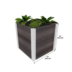 Vita 22" Wide Urbana Cube Square Planter Box Espresso 13 Vita 22" Wide Urbana Cube Square Planter Box Espresso -Sunnydaze Decor Store GUEST 6c902a4d 1e6d 4ab3 80bc 4457ed4da124