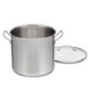 Cuisinart 16qt Stainless Steel Stock Pot With Cover Silver