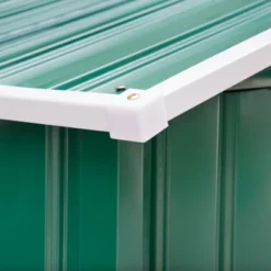 Outsunny 7' X 4' Steel Storage Shed Organizer, Garden Tool House With 4 Vents And 2 Easy Sliding Doors For Backyard, Patio, Garage, Lawn, Green 8 Outsunny 7' X 4' Steel Storage Shed Organizer, Garden Tool House With 4 Vents And 2 Easy Sliding Doors For Backyard, Patio, Garage, Lawn, Green -Sunnydaze Decor Store GUEST 6d88aa2b 66c8 4ecb a1f8 4f2209e6c9ae