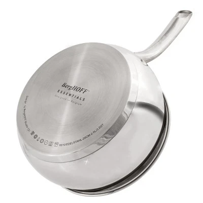 BergHOFF Belly Shape 18/10 Stainless Steel Sauce Pan With Stainless Steel Lid 2 BergHOFF Belly Shape 18/10 Stainless Steel Sauce Pan With Stainless Steel Lid - Image 2