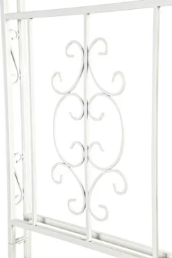 Evergreen Montebello Iron Garden Arbor, White- 53 X 84 X 23 Inches Fade And Weather Resistant Outdoor Decor 12 Evergreen Montebello Iron Garden Arbor, White- 53 X 84 X 23 Inches Fade And Weather Resistant Outdoor Decor -Sunnydaze Decor Store GUEST 6fd900b0 1a78 4c67 9ae1 42f58b9eabff