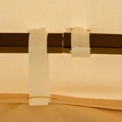 Outsunny 10' X 10' Patio Gazebo Canopy Outdoor Canopy Shelter With Double Tier Roof, Removable Mesh Netting, Display Shelves -Sunnydaze Decor Store GUEST 73667308 6137 4f27 a033 5803d382289c