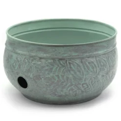 457 Steel Key West Pot - Blue - Good Directions -Sunnydaze Decor Store GUEST 736bdd47 6ae3 4af4 b1b9 c4833b14a437