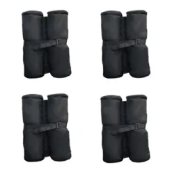 Outsunny 33lbs Canopy Weights Bags For Stability, Sandbag Anchor For Gazebo Pop Up Tent, Set Of 4 - Black 7 Outsunny 33lbs Canopy Weights Bags For Stability, Sandbag Anchor For Gazebo Pop Up Tent, Set Of 4 - Black -Sunnydaze Decor Store GUEST 74c22b57 e073 4a23 bab4 d9c127baef92