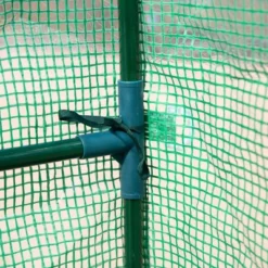 Outsunny 2-Tier Shelf Greenhouse With Door, Windows, PE Cover, Steel Frame For Outdoor Garden Plant & Plant Use, 84.25" X 56.25" X 76.75", Green -Sunnydaze Decor Store GUEST 74dd6272 d0e0 437d b208 e6ca675074f9