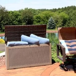 Sunnydaze Decor Sunnydaze Outdoor Deck And Patio Storage Box With Rattan Design - 100 Gal. 18 Sunnydaze Decor Sunnydaze Outdoor Deck And Patio Storage Box With Rattan Design - 100 Gal. -Sunnydaze Decor Store GUEST 7514ed99 319c 4508 ab9c d2ef0fde8a3b