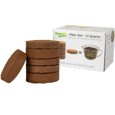 Window Garden 12qt Expanding Organic Fiber Soil 5 Window Garden 12qt Expanding Organic Fiber Soil - Image 5