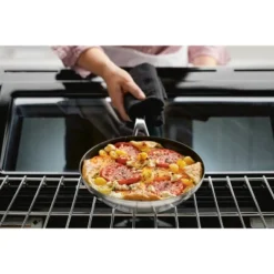 KitchenAid 3-Ply Base Stainless Steel 9.5" Nonstick Frying Pan -Sunnydaze Decor Store GUEST 76546a46 cc3a 4c5d bc6f 42af3b002b8b