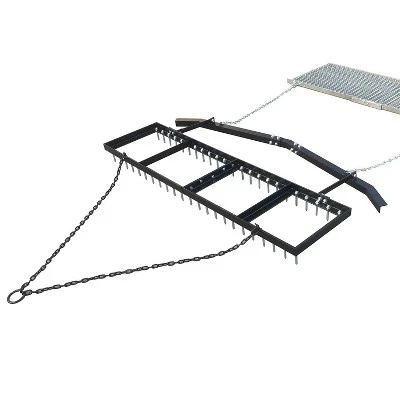 Yard Tuff 6' Spike Drag With Surface Leveling Bar And Drag Mat For ATV/UTVs 1 Yard Tuff 6' Spike Drag With Surface Leveling Bar And Drag Mat For ATV/UTVs