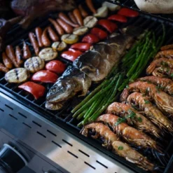 Megamaster 6-Burner Gas Grill With Stainless Steel Tong 720-0983CTG -Sunnydaze Decor Store GUEST 7975ae18 60d6 48ab 83e7 0c50a76d79af